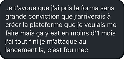 Témoignage client